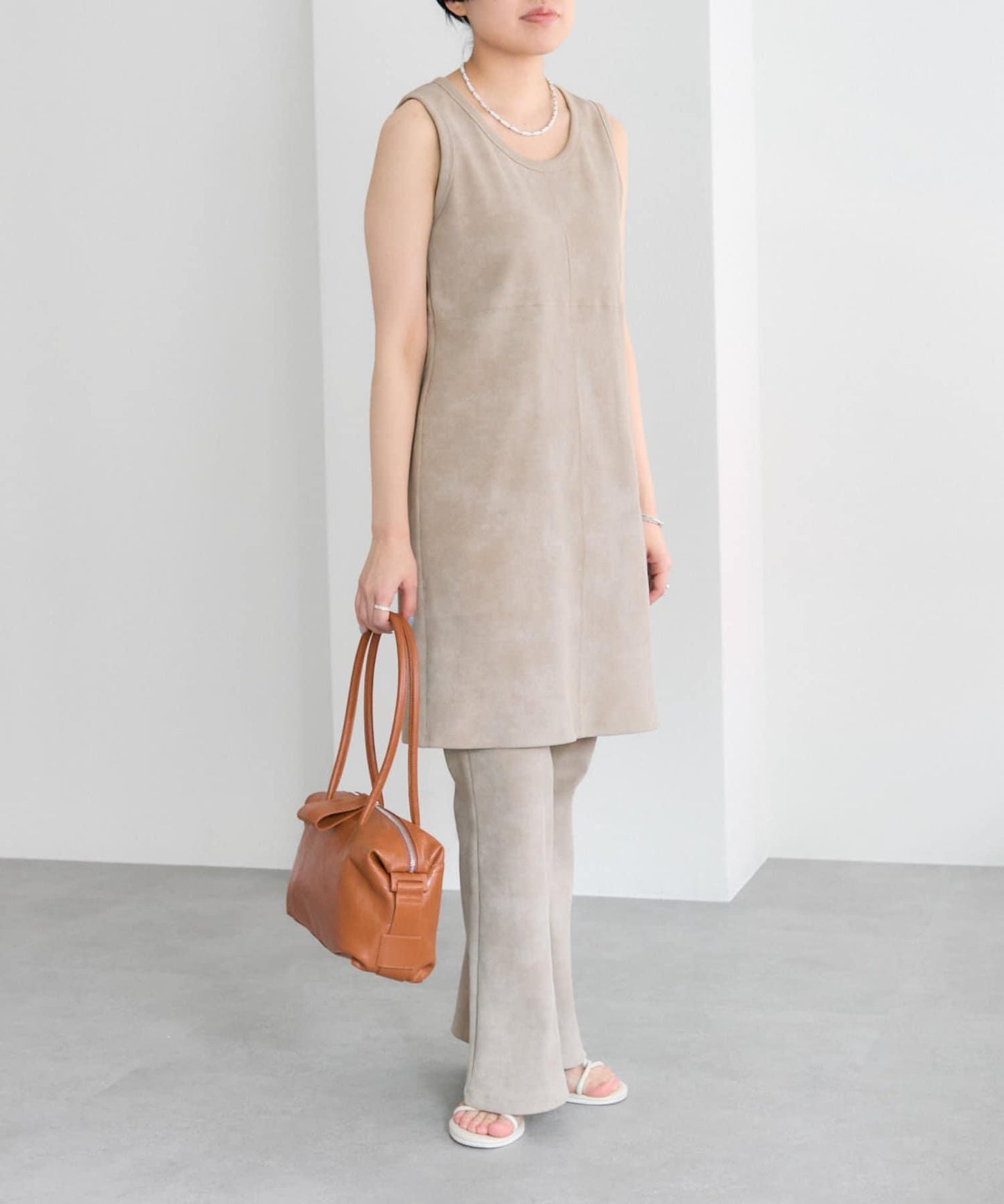 ear PAPILLONNER 羅紋 背心款 長款上衣