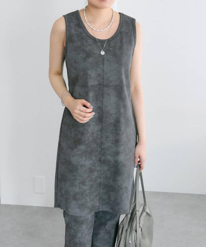 ear PAPILLONNER 羅紋 背心款 長款上衣