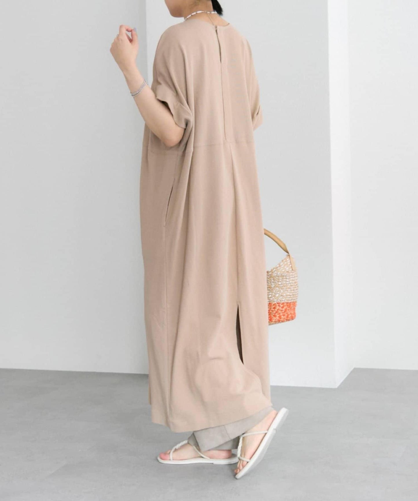 ear PAPILLONNER 針織長款連衣裙