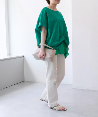 前扭結設計套頭上衣