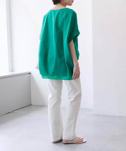 前扭結設計套頭上衣