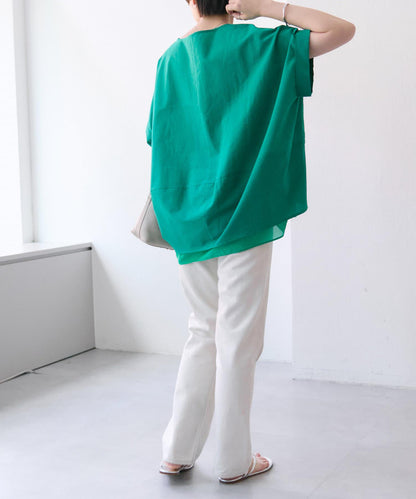 前扭結設計套頭上衣