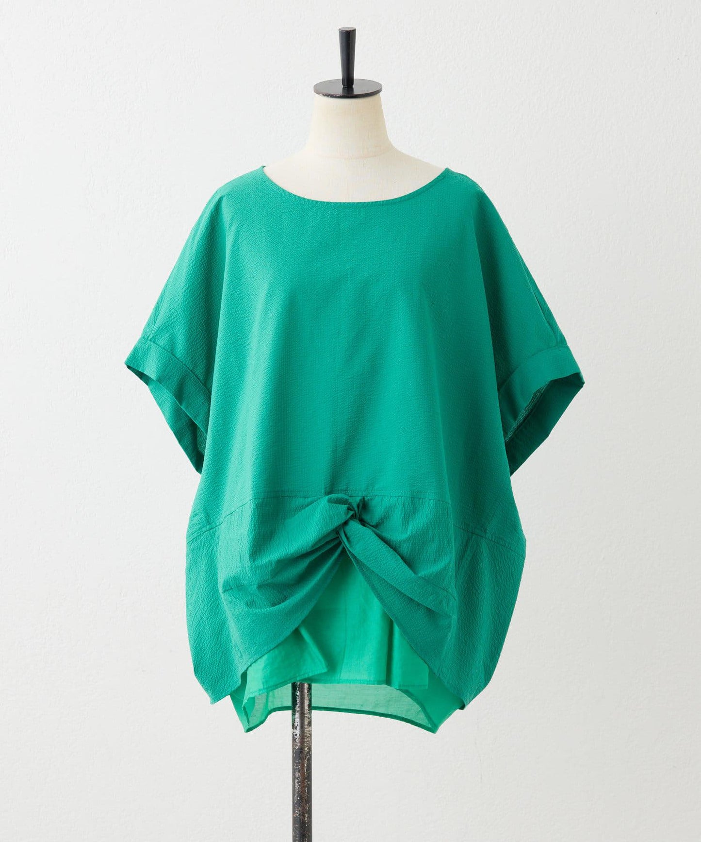 前扭結設計套頭上衣