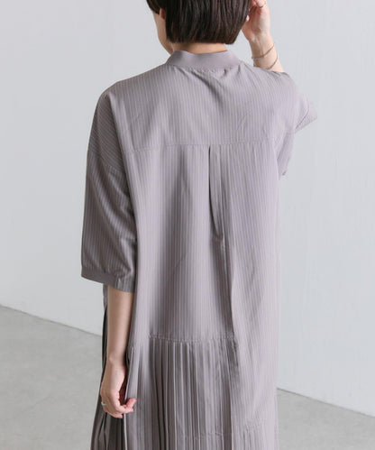 ear PAPILLONNER 短袖 隨機下襬內褶 連衣裙