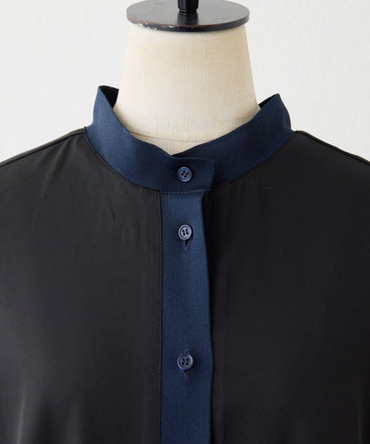 ear PAPILLONNER 短袖 隨機下襬內褶 連衣裙