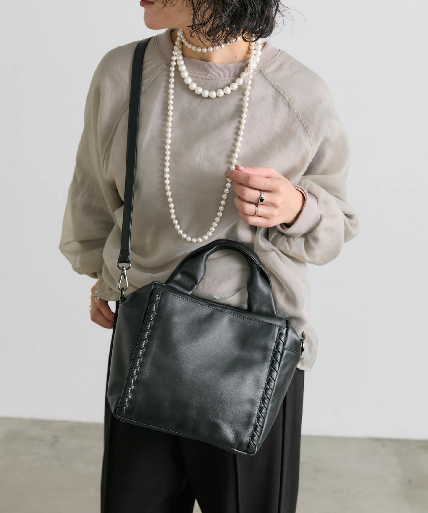 ear PAPILLONNER 側編織設計 波士頓包