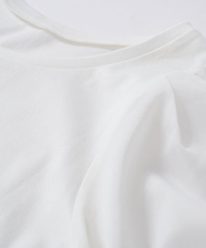 La boutique BonBon 透紗蓬袖上衣