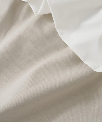 雙色荷葉邊 無袖設計 針織上衣