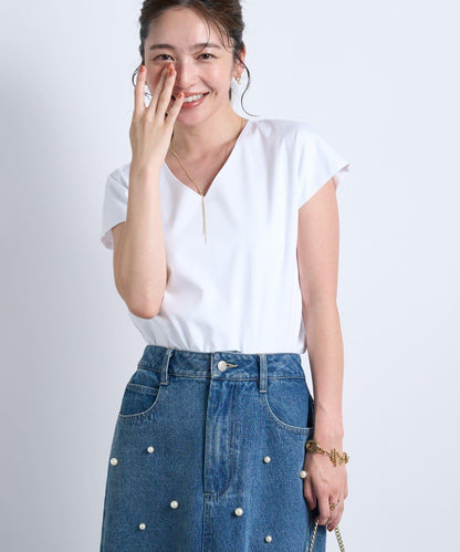 La boutique BonBon 法式V領T恤