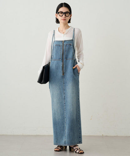 Loungedress 牛仔吊帶連衣裙