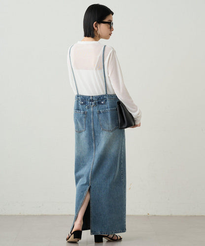 Loungedress 牛仔吊帶連衣裙