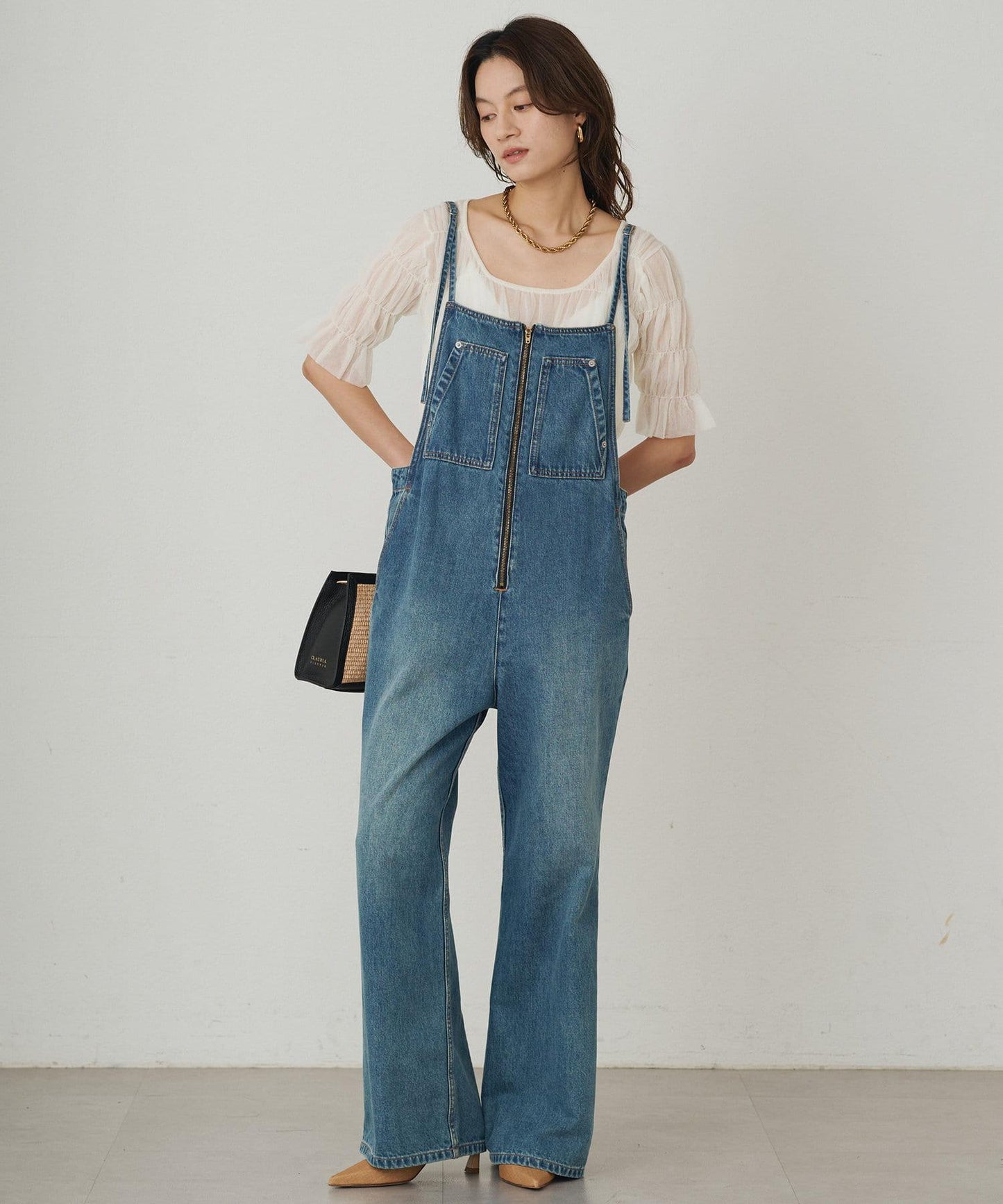 Loungedress 抽褶設計針織上衣