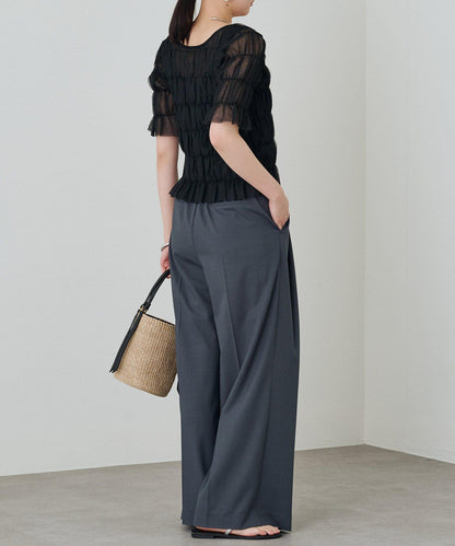 Loungedress 抽褶設計針織上衣