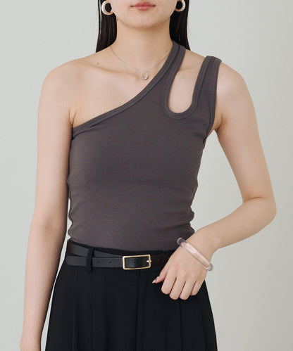 Loungedress 不對稱剪裁 背心