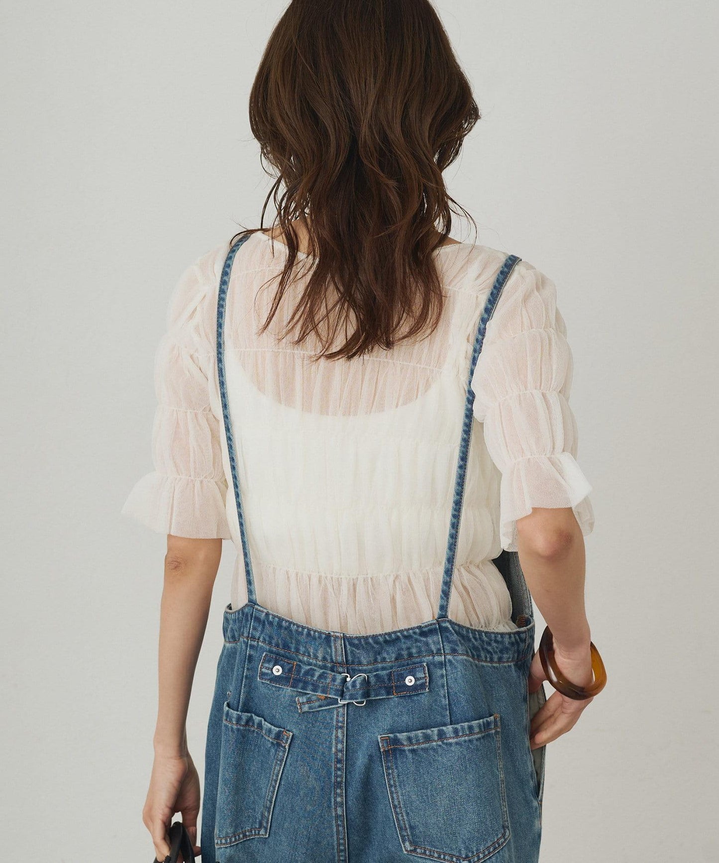 Loungedress 抽褶設計針織上衣