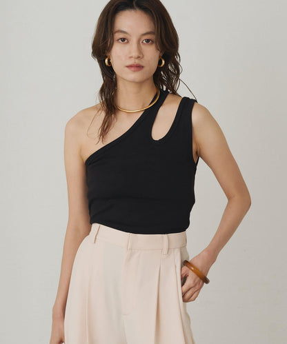 Loungedress 不對稱剪裁 背心