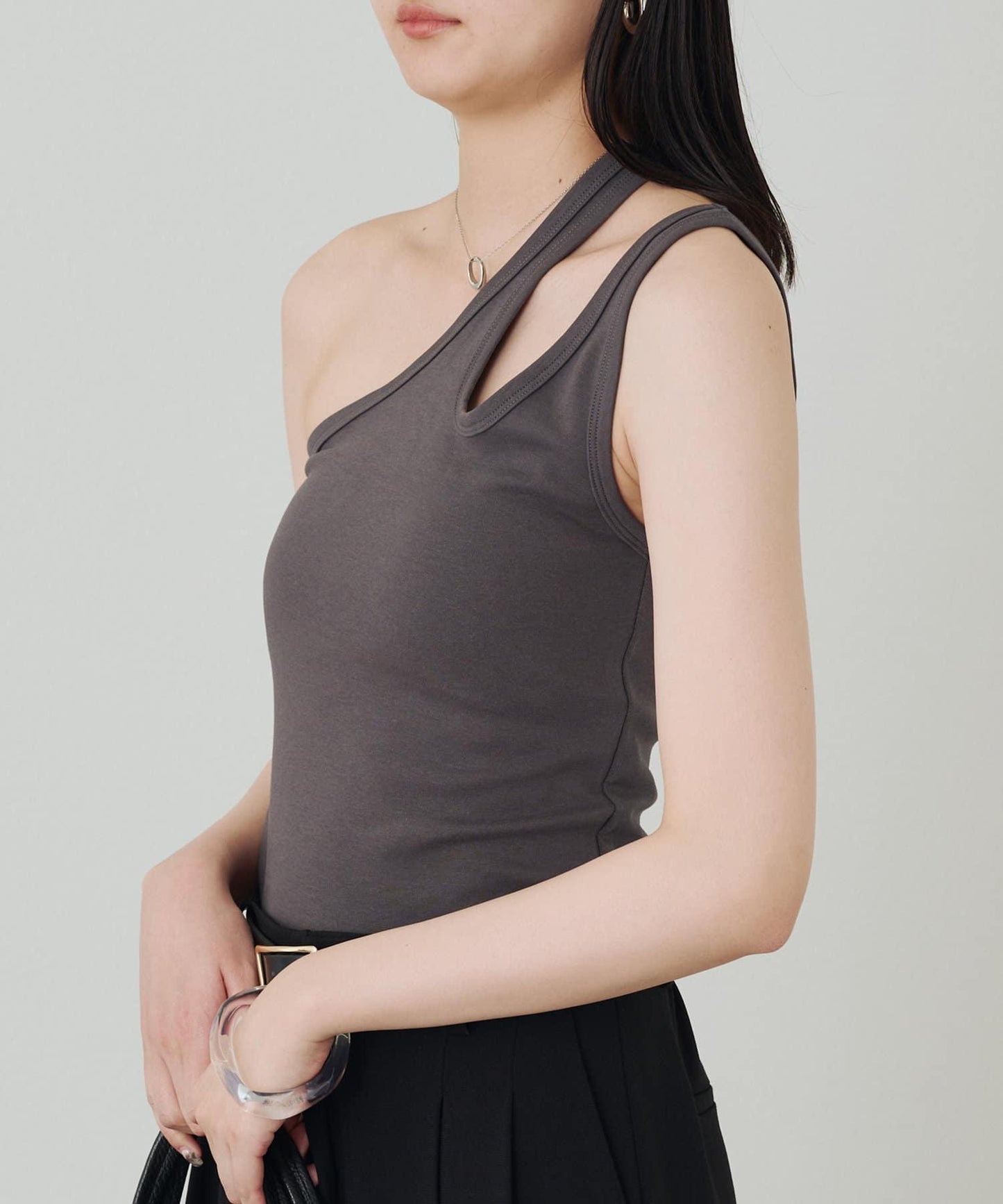 Loungedress 不對稱剪裁 背心