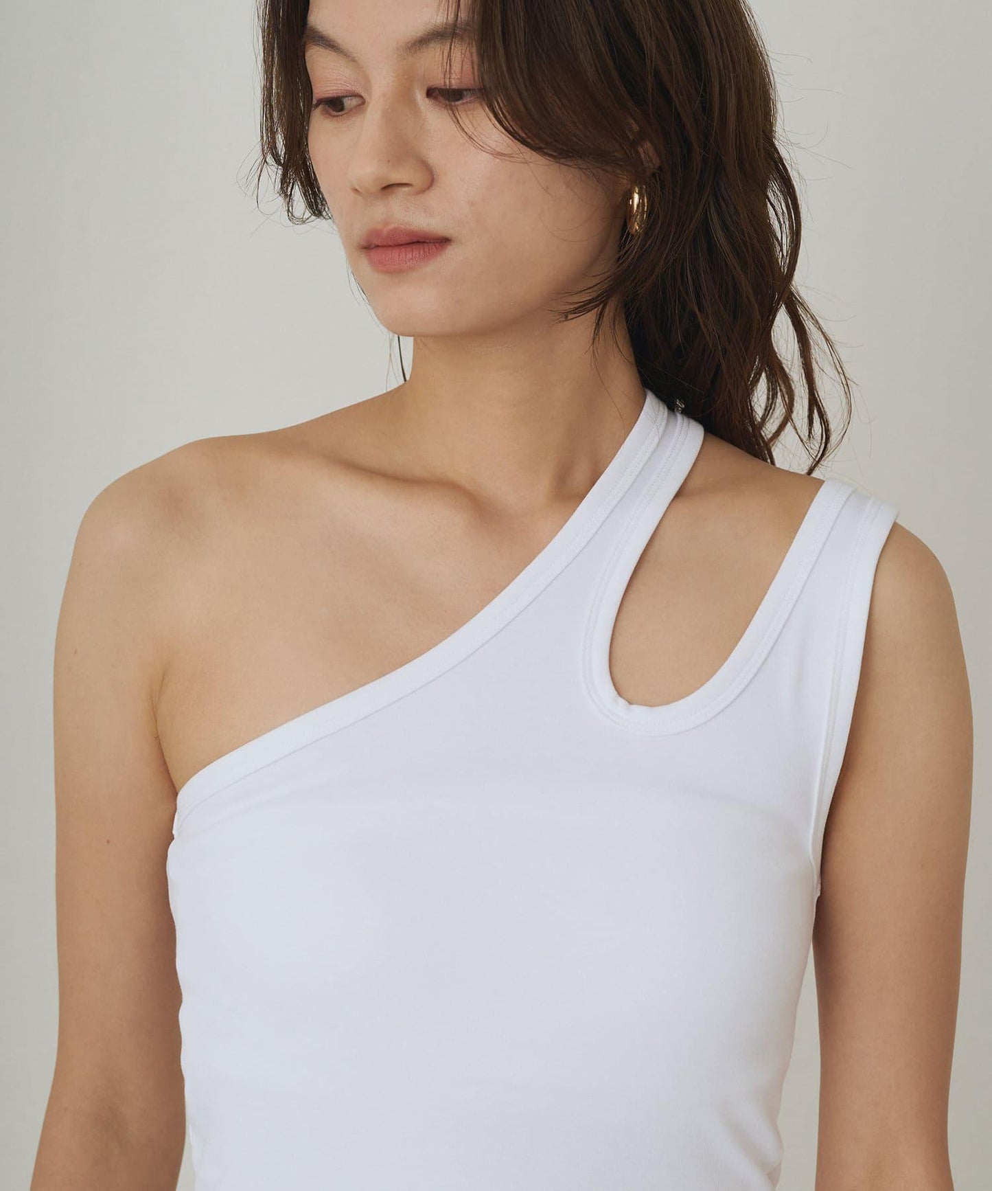 Loungedress 不對稱剪裁 背心