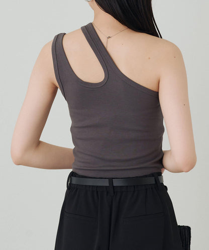 Loungedress 不對稱剪裁 背心