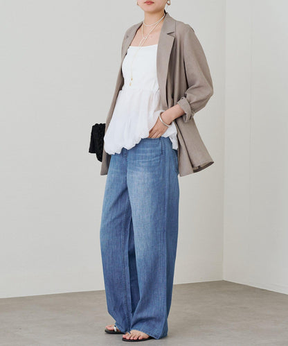 Loungedress 蓬鬆設計 內搭吊帶背心