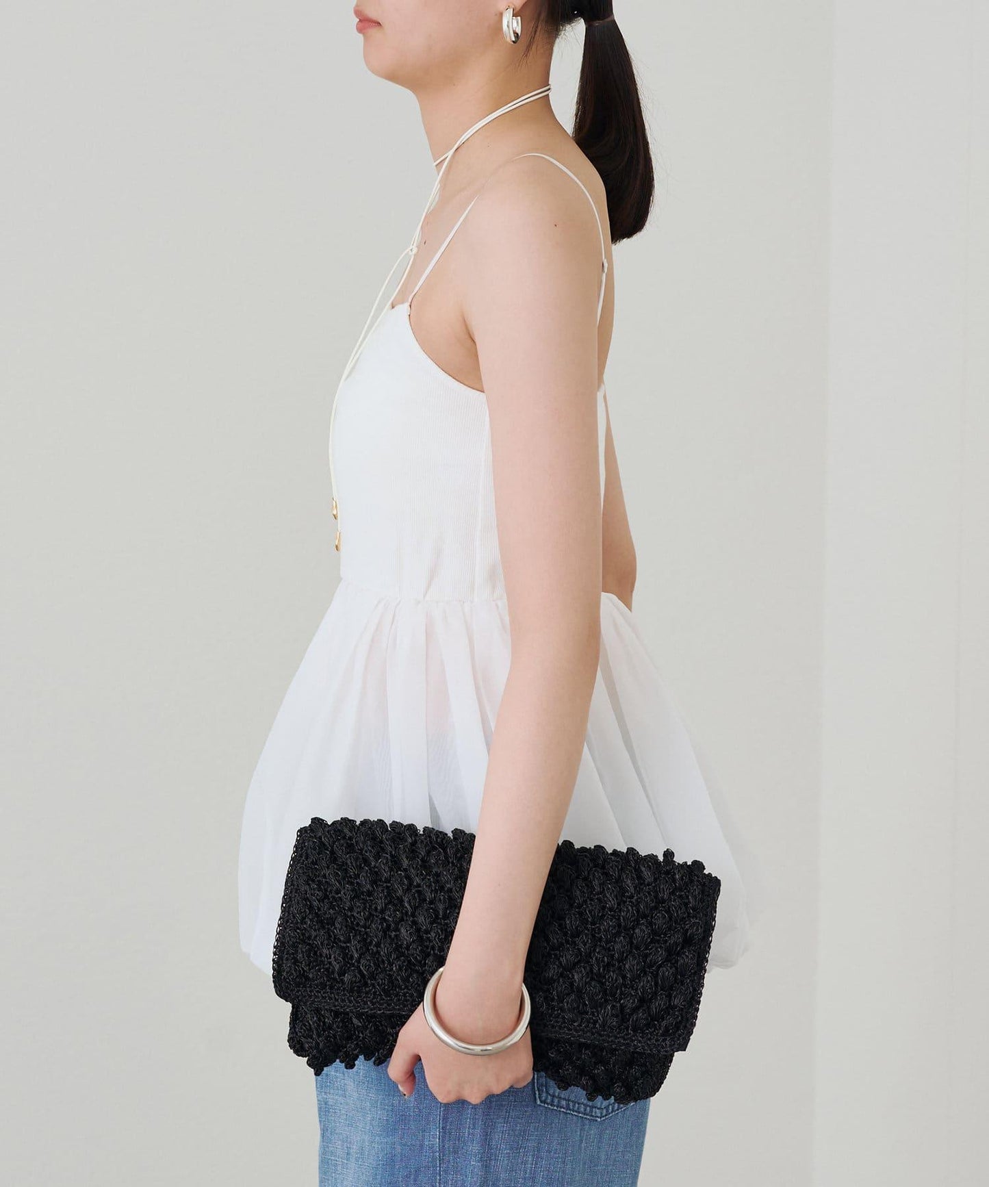 Loungedress 蓬鬆設計 內搭吊帶背心