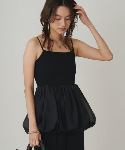 Loungedress 蓬鬆設計 內搭吊帶背心