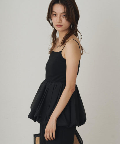 Loungedress 蓬鬆設計 內搭吊帶背心