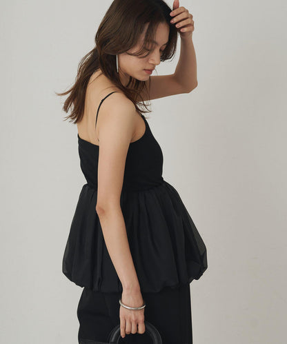 Loungedress 蓬鬆設計 內搭吊帶背心