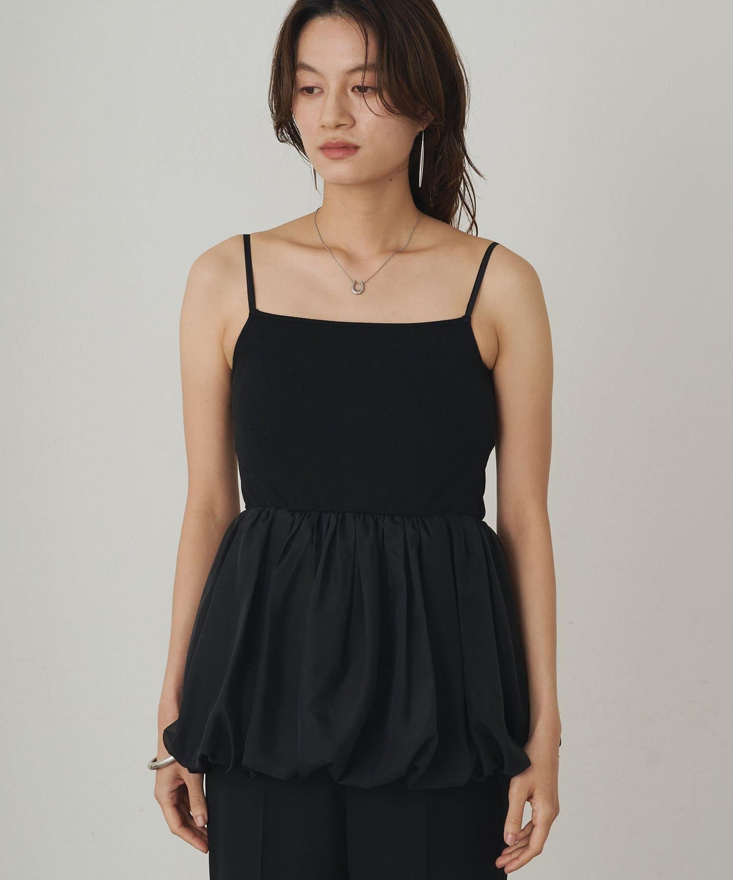 Loungedress 蓬鬆設計 內搭吊帶背心