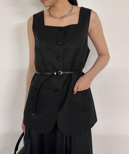 Loungedress 方領馬甲