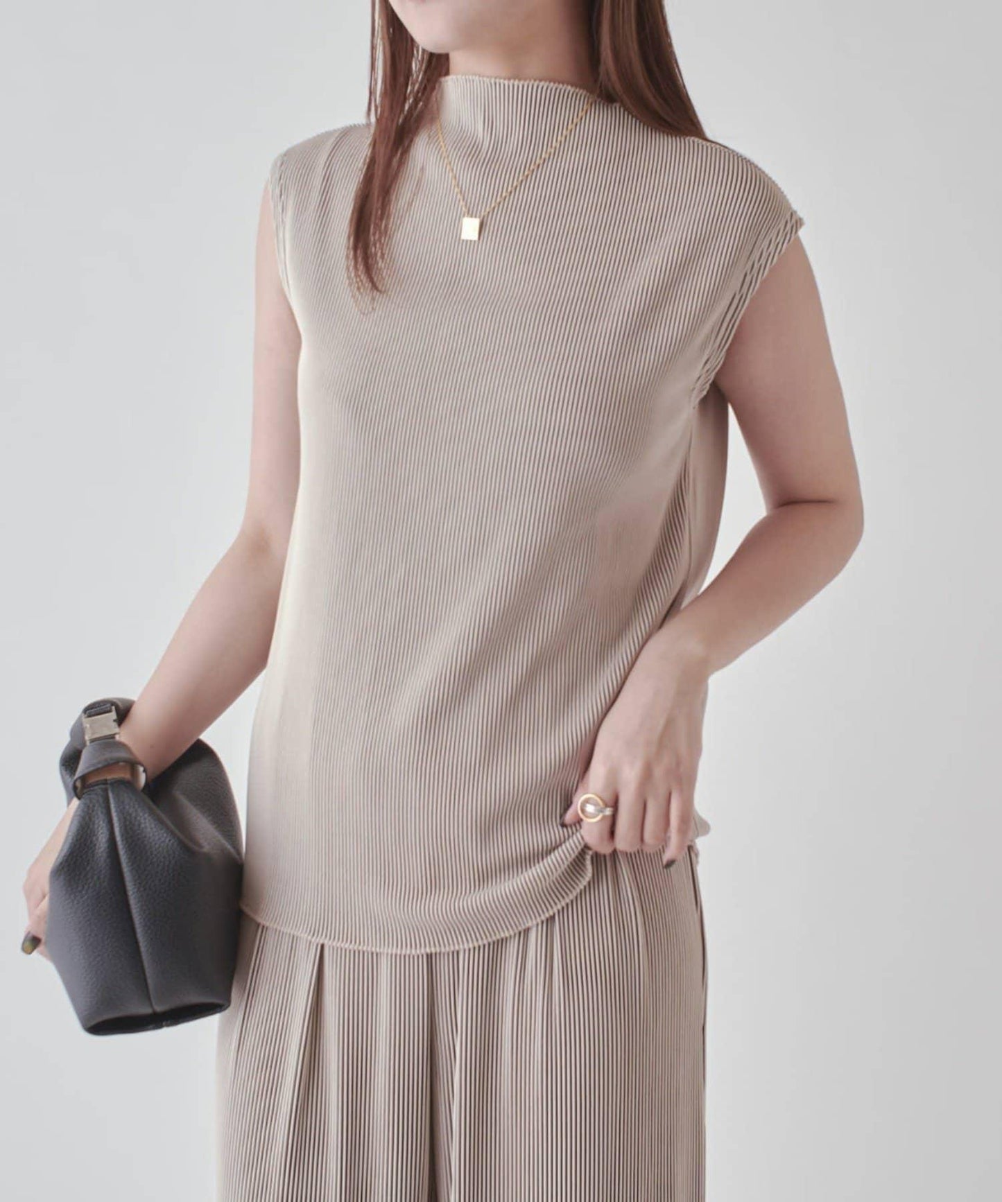 Lui's 褶皺設計 背心