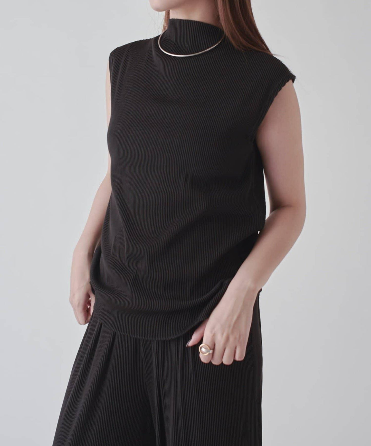 Lui's 褶皺設計 背心