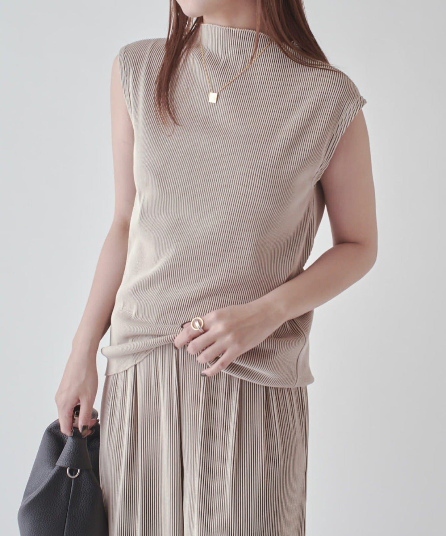 Lui's 褶皺設計 背心