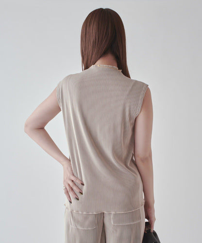 Lui's 褶皺設計 背心