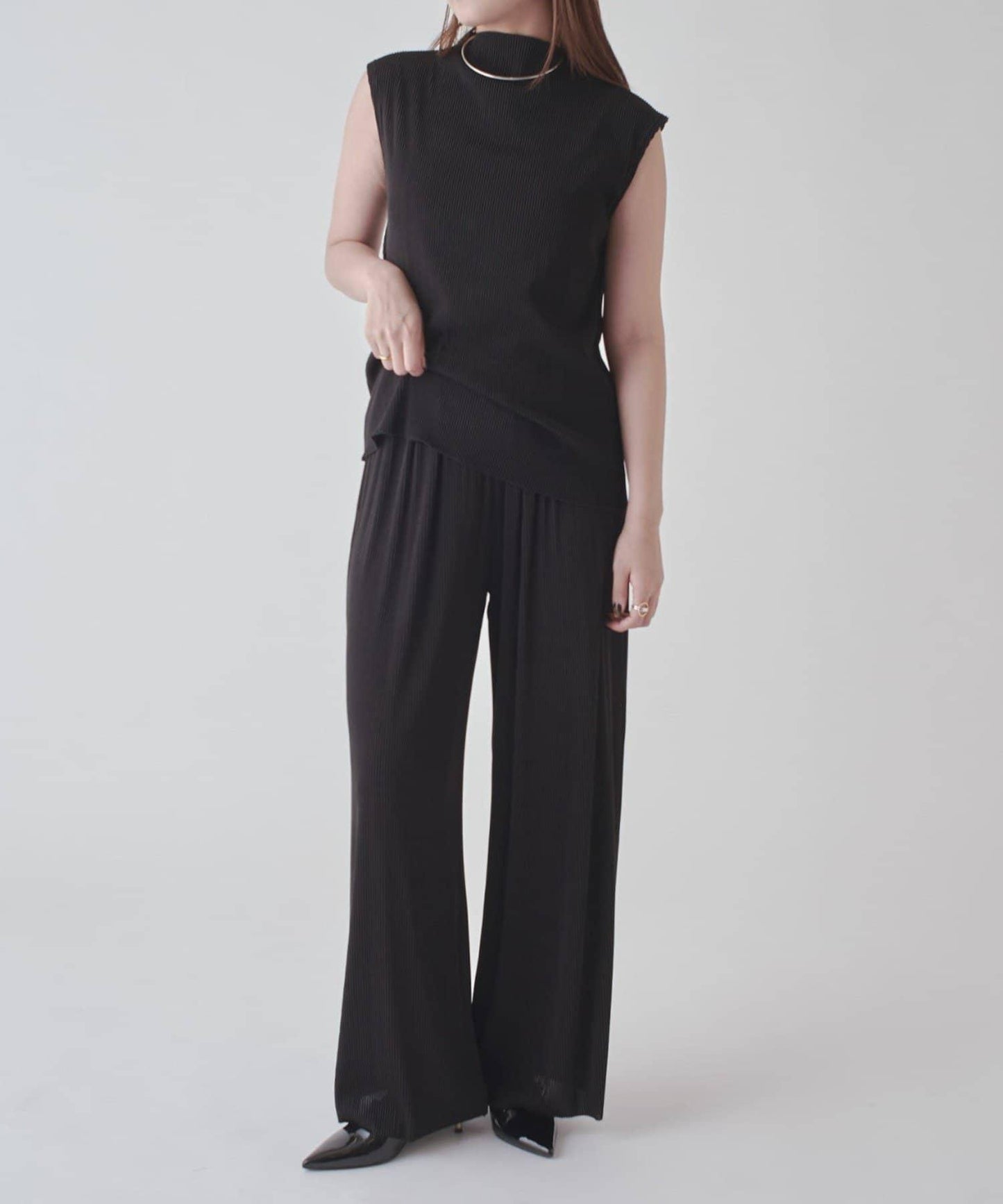 Lui's 褶皺設計 背心