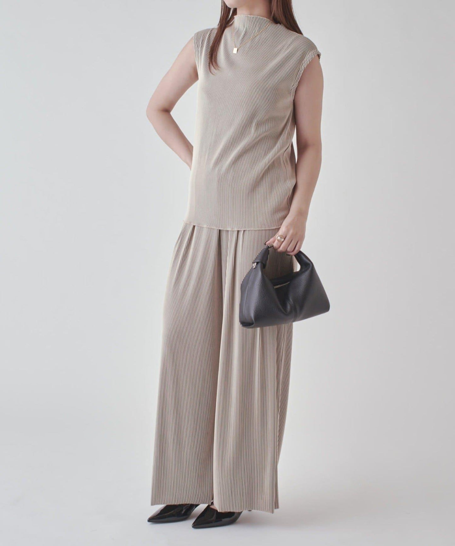 Lui's 褶皺設計 背心