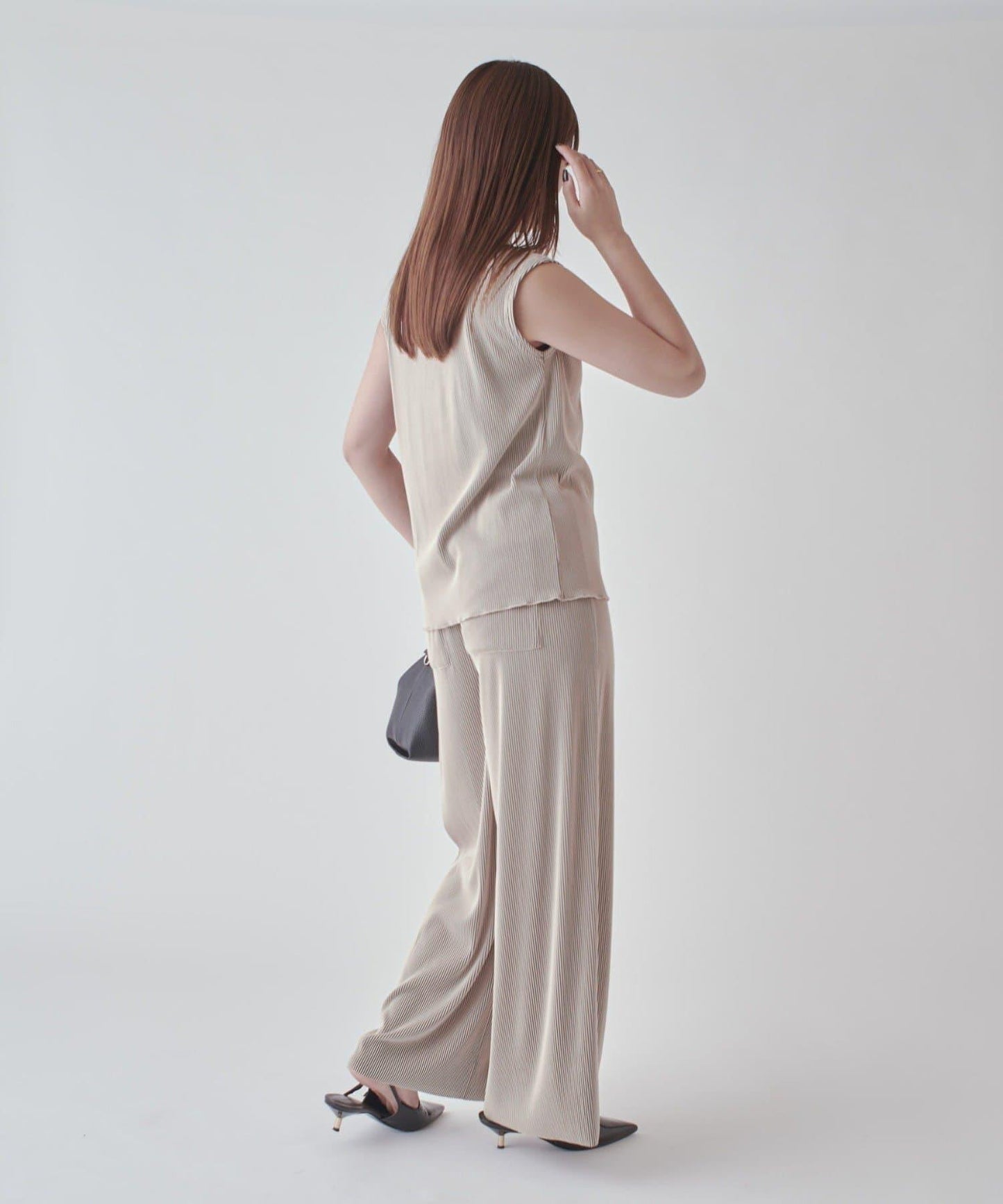 Lui's 褶皺設計 背心