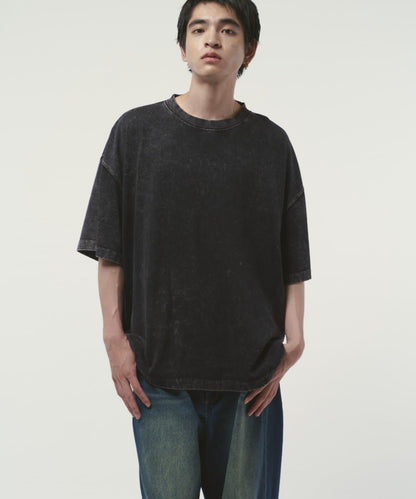 Lui's 粉感漂染寬鬆 BIG T恤