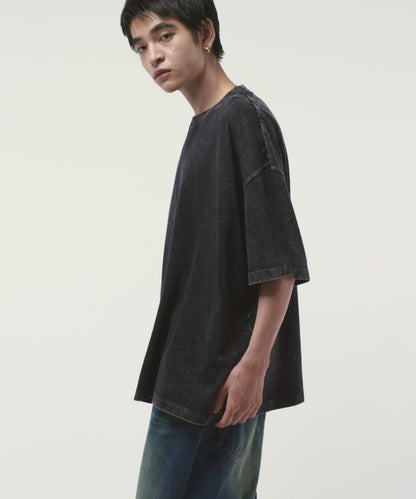 Lui's 粉感漂染寬鬆 BIG T恤