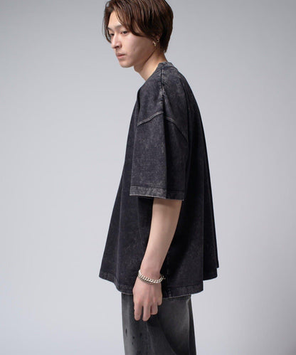 Lui's 粉感漂染寬鬆 BIG T恤