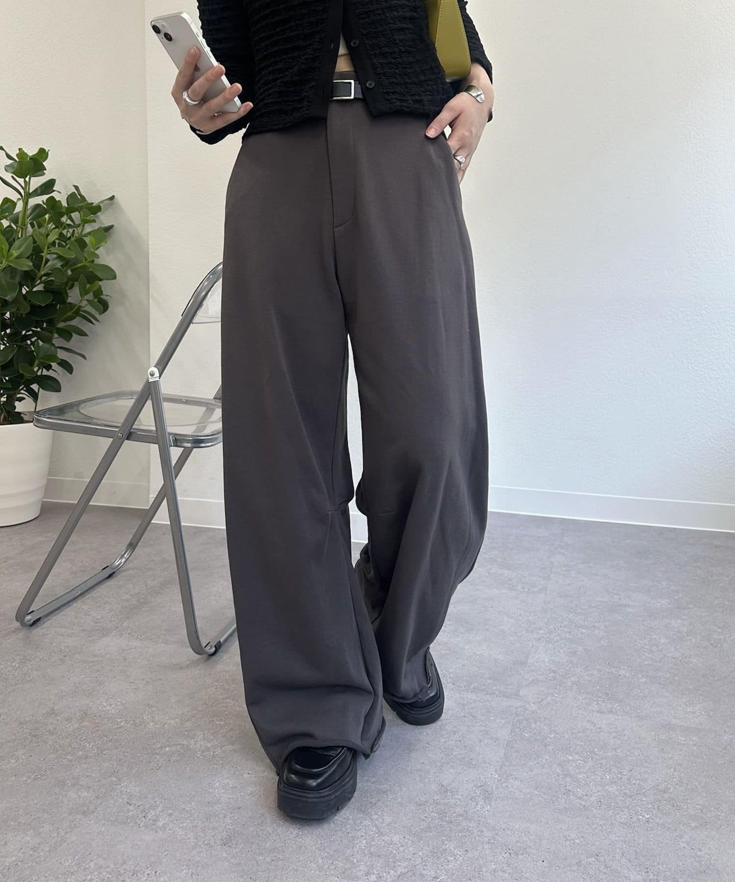 mystic 彎曲版型衛褲