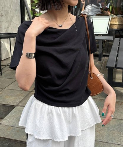 mystic 露肩設計T恤