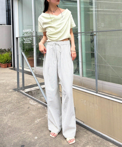 mystic 露肩設計T恤