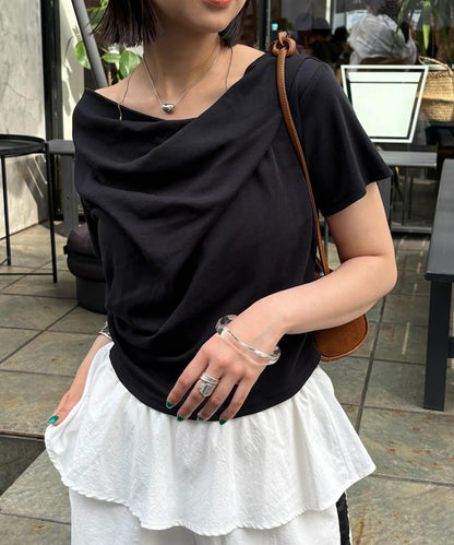 mystic 露肩設計T恤