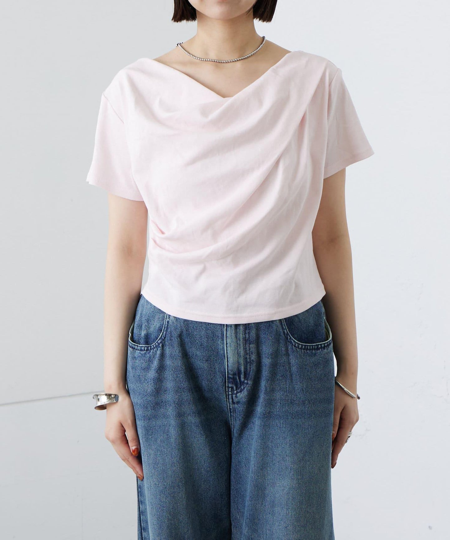 mystic 露肩設計T恤