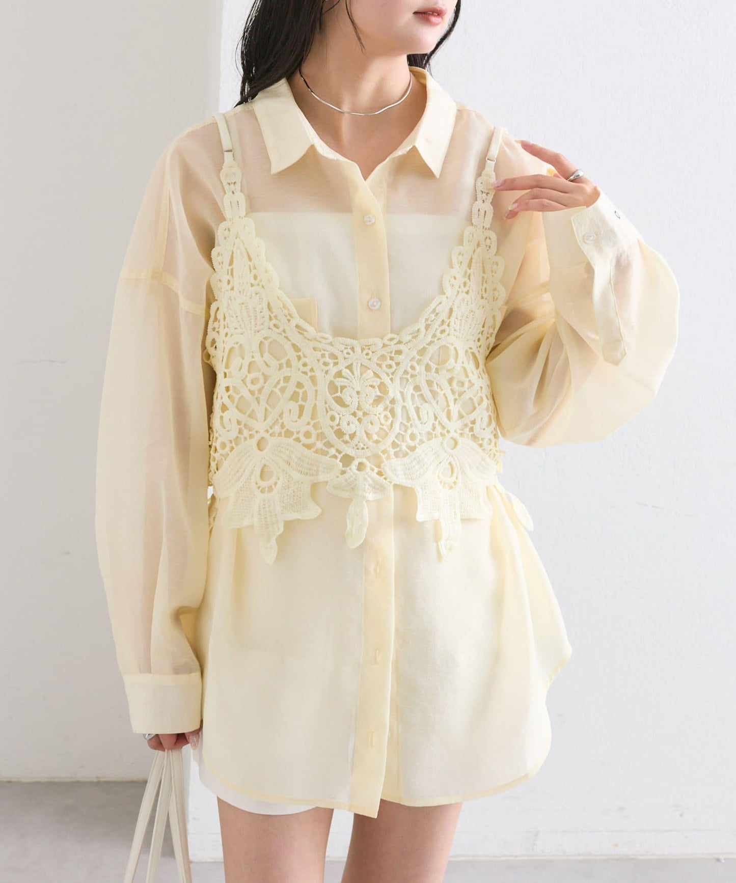 mystic 花卉圖案 吊帶背心