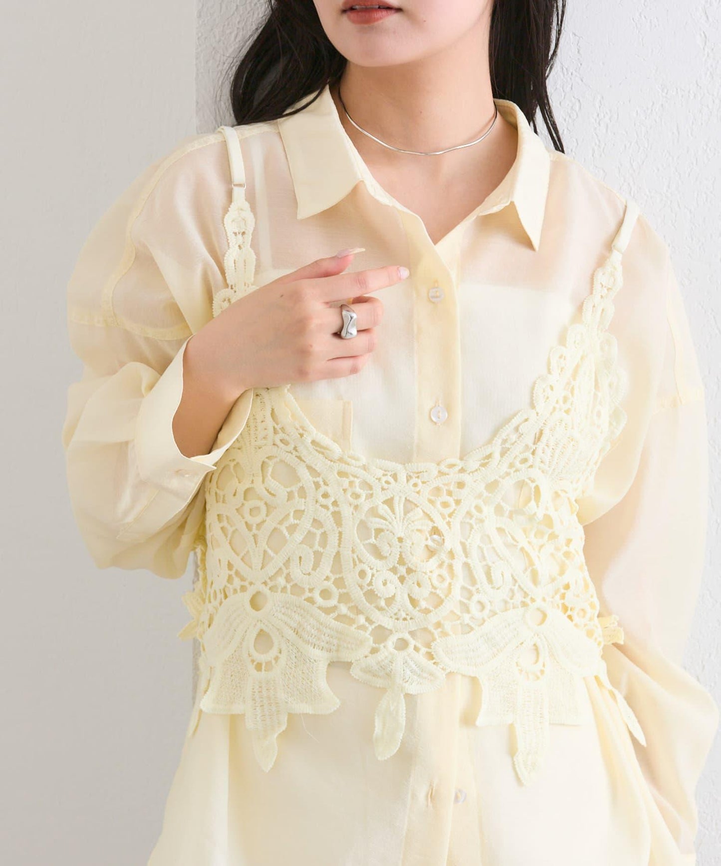 mystic 花卉圖案 吊帶背心