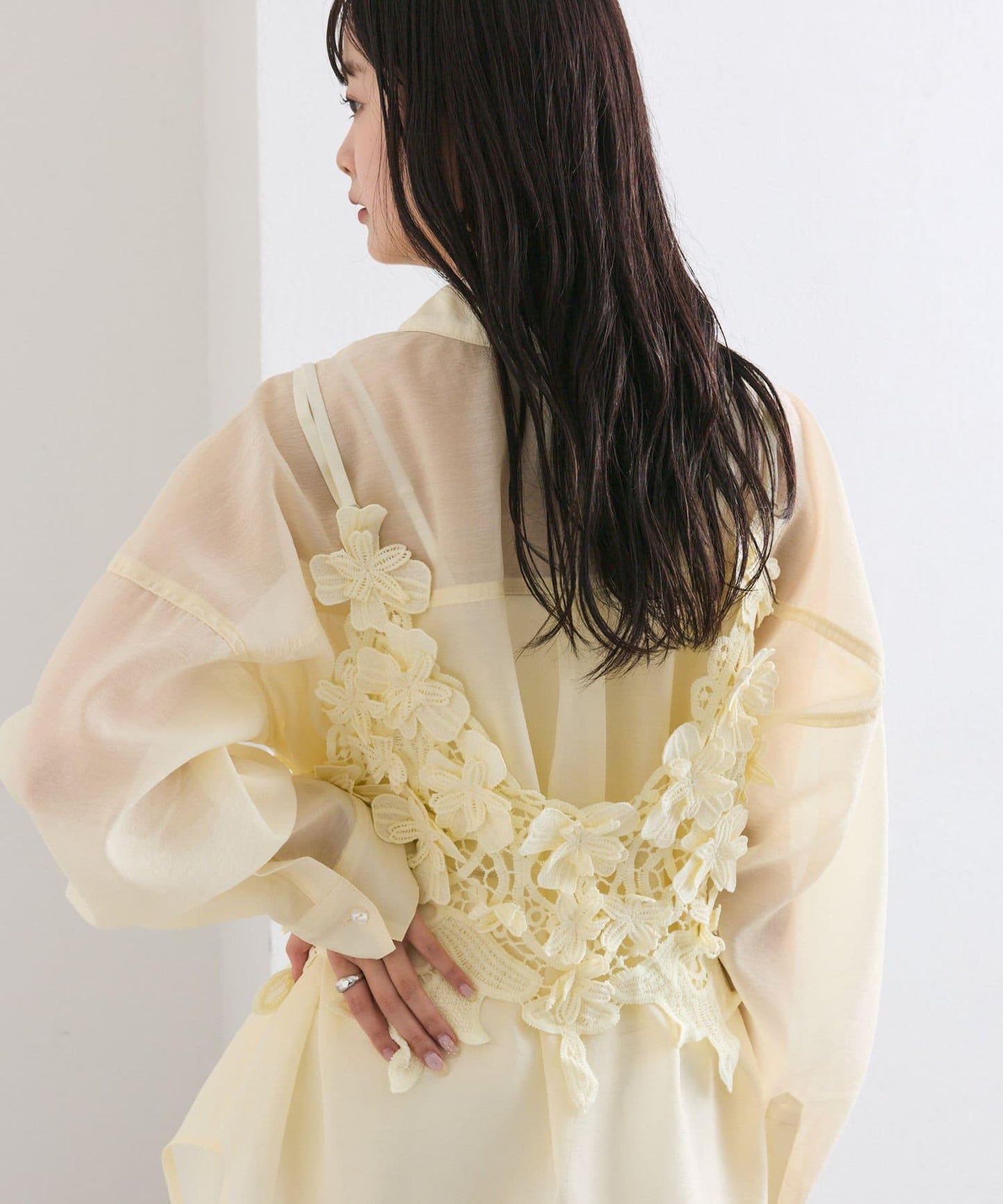 mystic 花卉圖案 吊帶背心