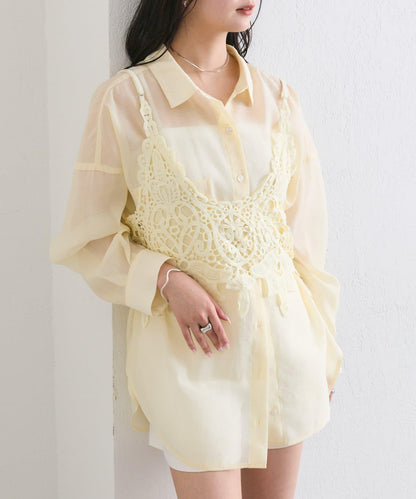 mystic 花卉圖案 吊帶背心