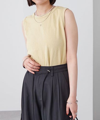 mystic 羅紋無袖T恤